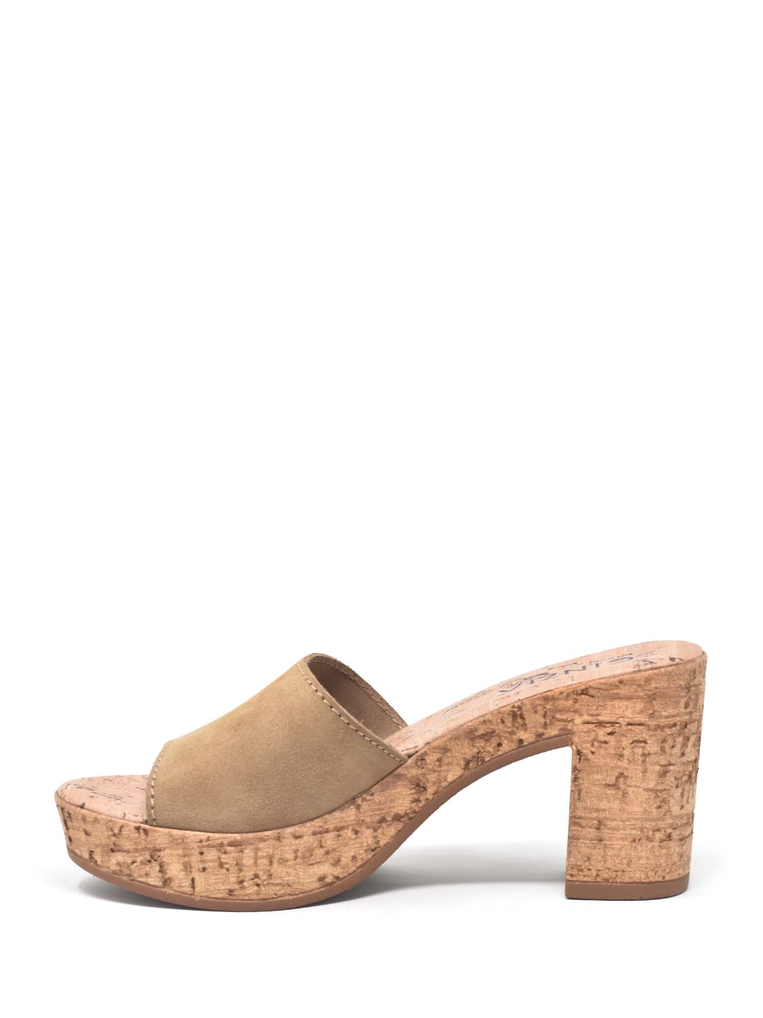 Sandali tacco Beige Cinzia Soft