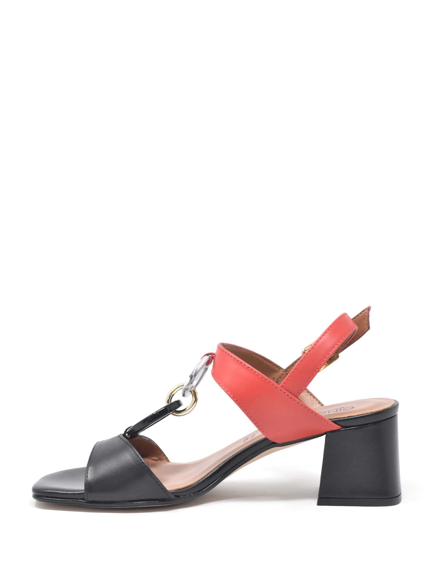 Sandali tacco Nero Cinzia Soft