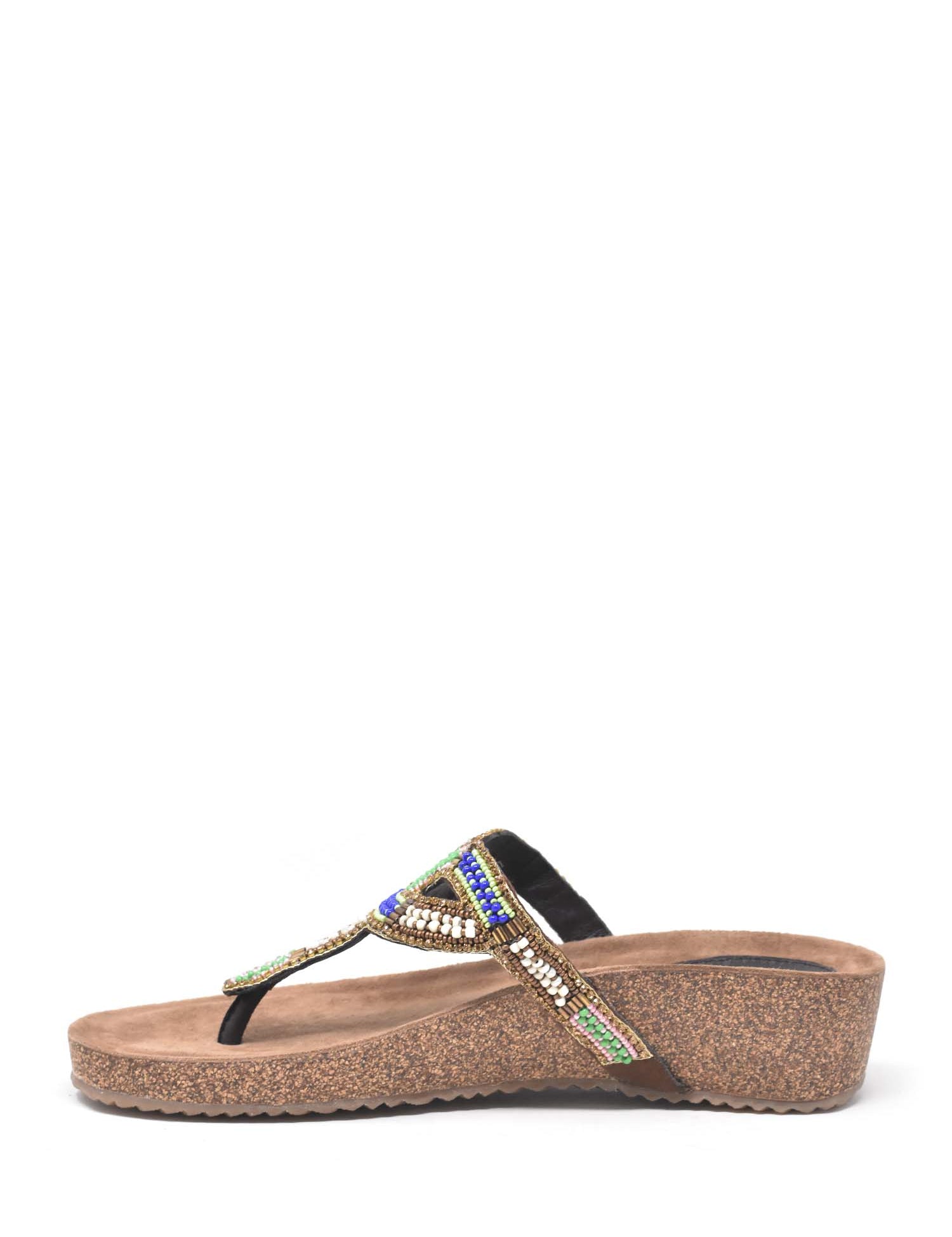 Infradito Marrone Blu Cinzia Soft