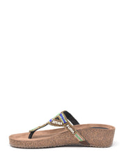 Infradito Marrone Blu Cinzia Soft