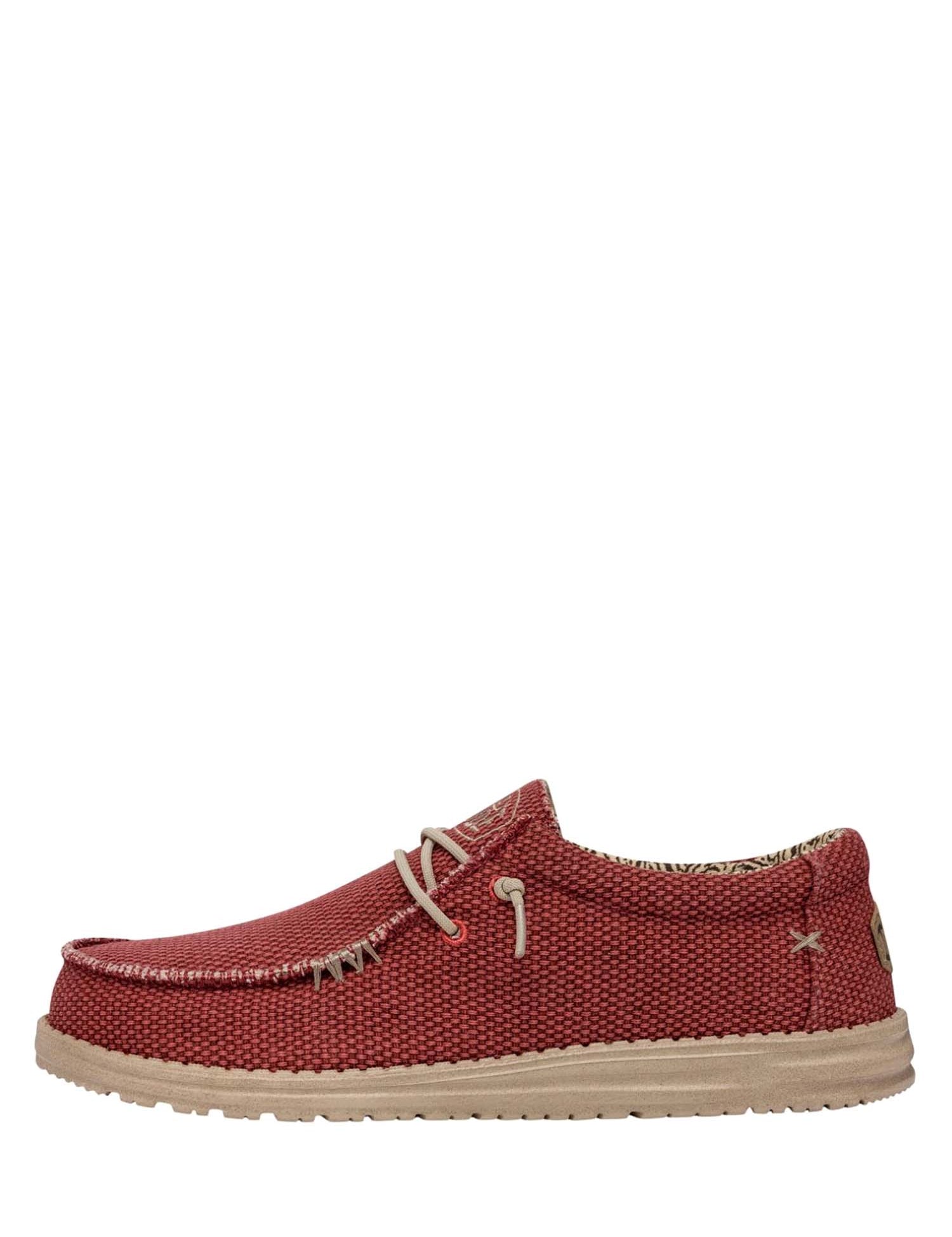 Mocassini Rosso Hey Dude