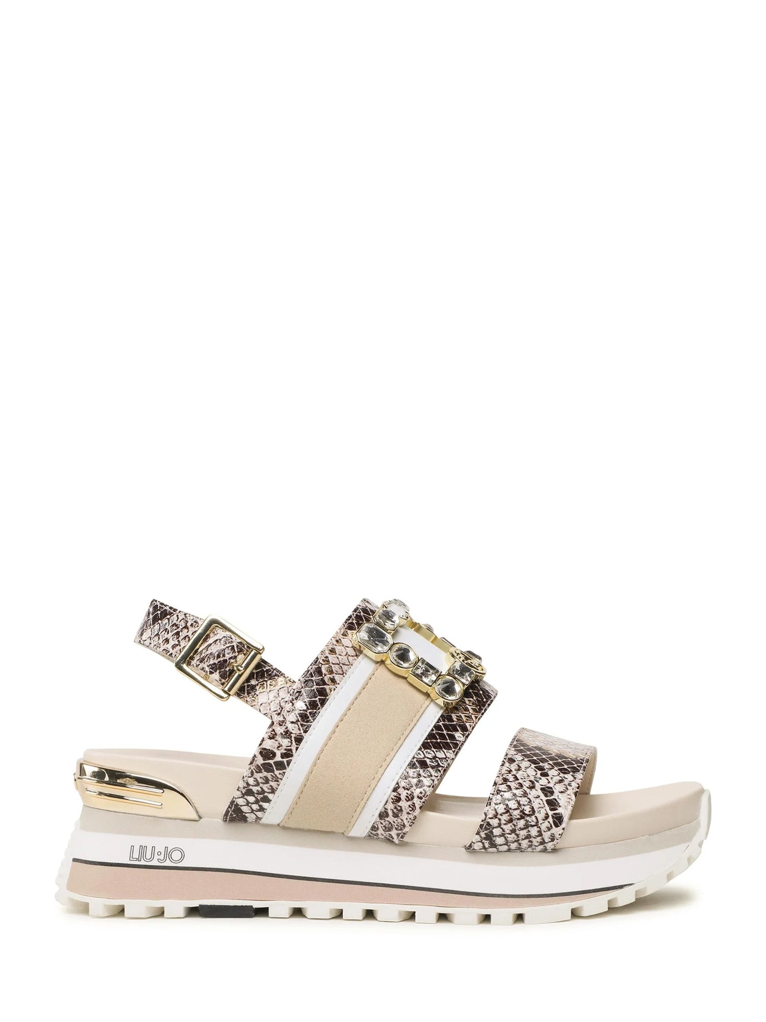 Sandali zeppa Beige Liu-jo