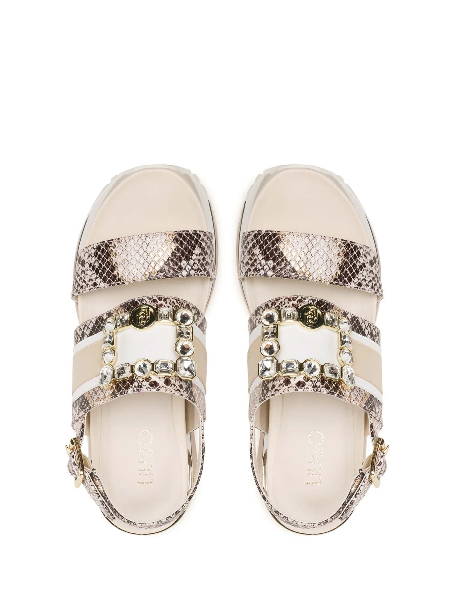 Sandali zeppa Beige Liu-jo