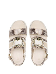 Sandali zeppa Beige Liu-jo