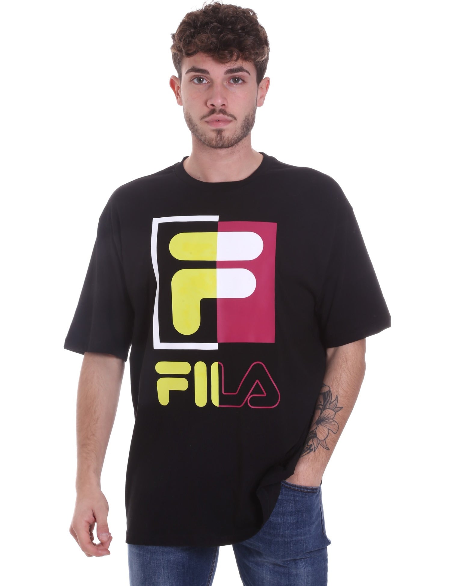 T-shirt Nero A818 Fila